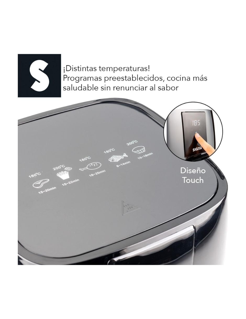 Freidora de aire Signa 8 L