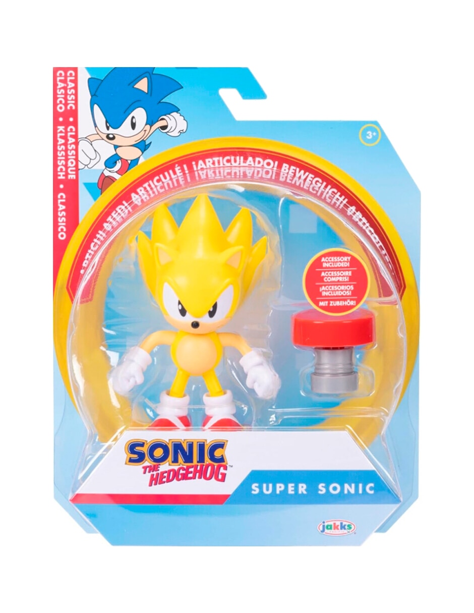 Figura de colección articulada Sonic The Hedgehog Super Sonic Collectors 3