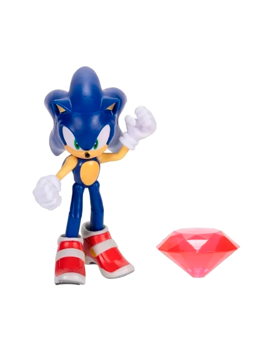 Figura de colección articulada Sonic The Hedgehog Sonic with Emerald collectors Jakks Pacific