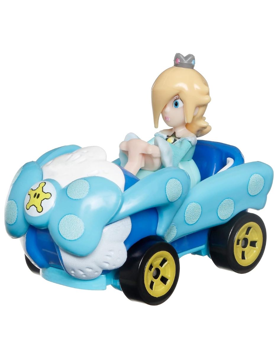 Figura de colección Mario Kart Hot Wheels 2026 Rosalina Birthday Girl Turboruban Figura de colección Mario Kart Hot Wheels 2026 Rosalina Birthday Girl Turboruban