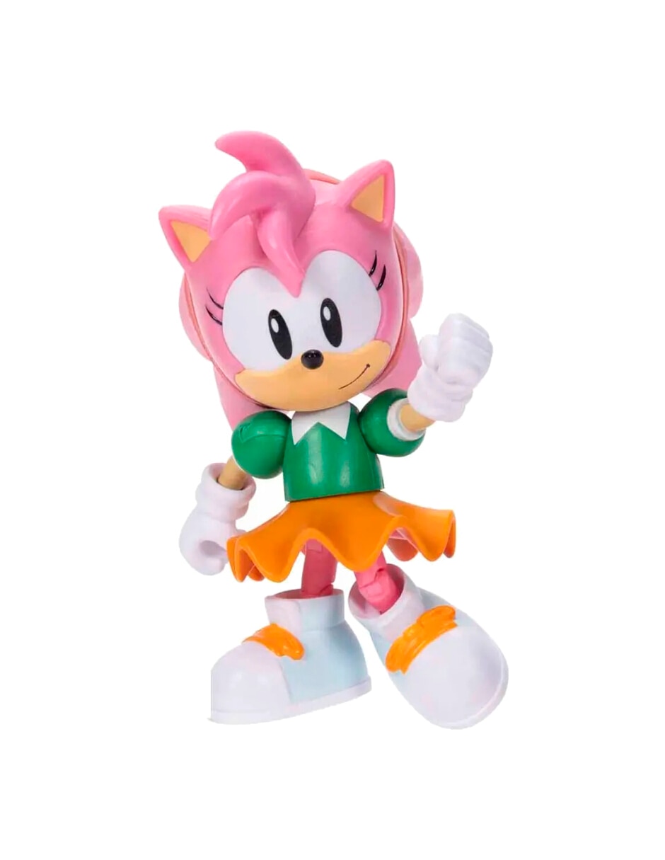 Figura de colección articulada Sonic The Hedgehog Amy Rose collectors Jakks Pacific
