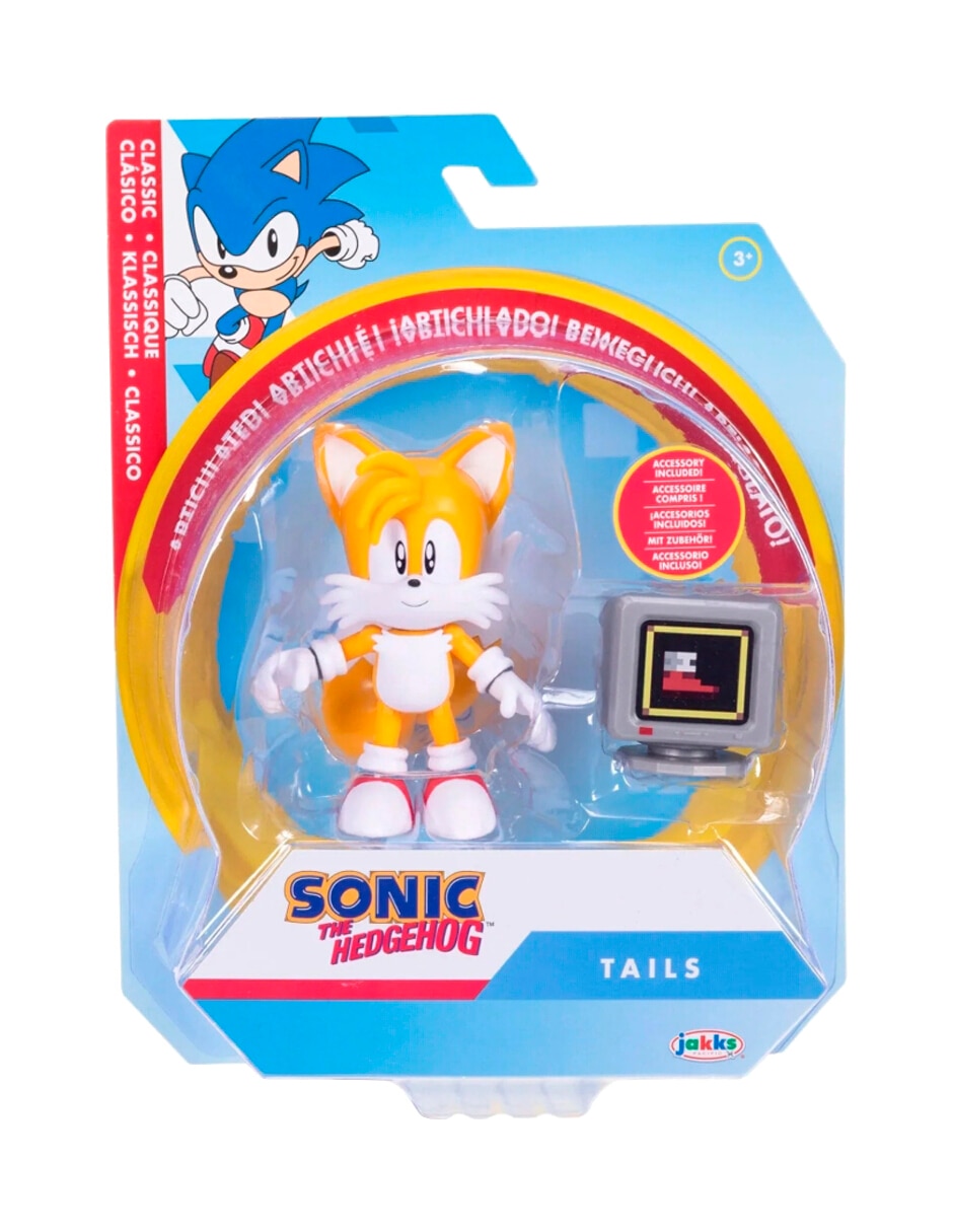Figura de colección articulada Sonic The Hedgehog Tails collectors Jakks Pacific