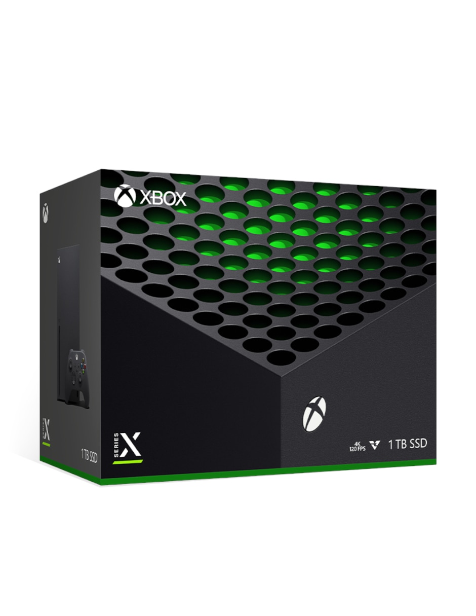 Consola fija xbox series x de 1 TB edición bundle Microsoft