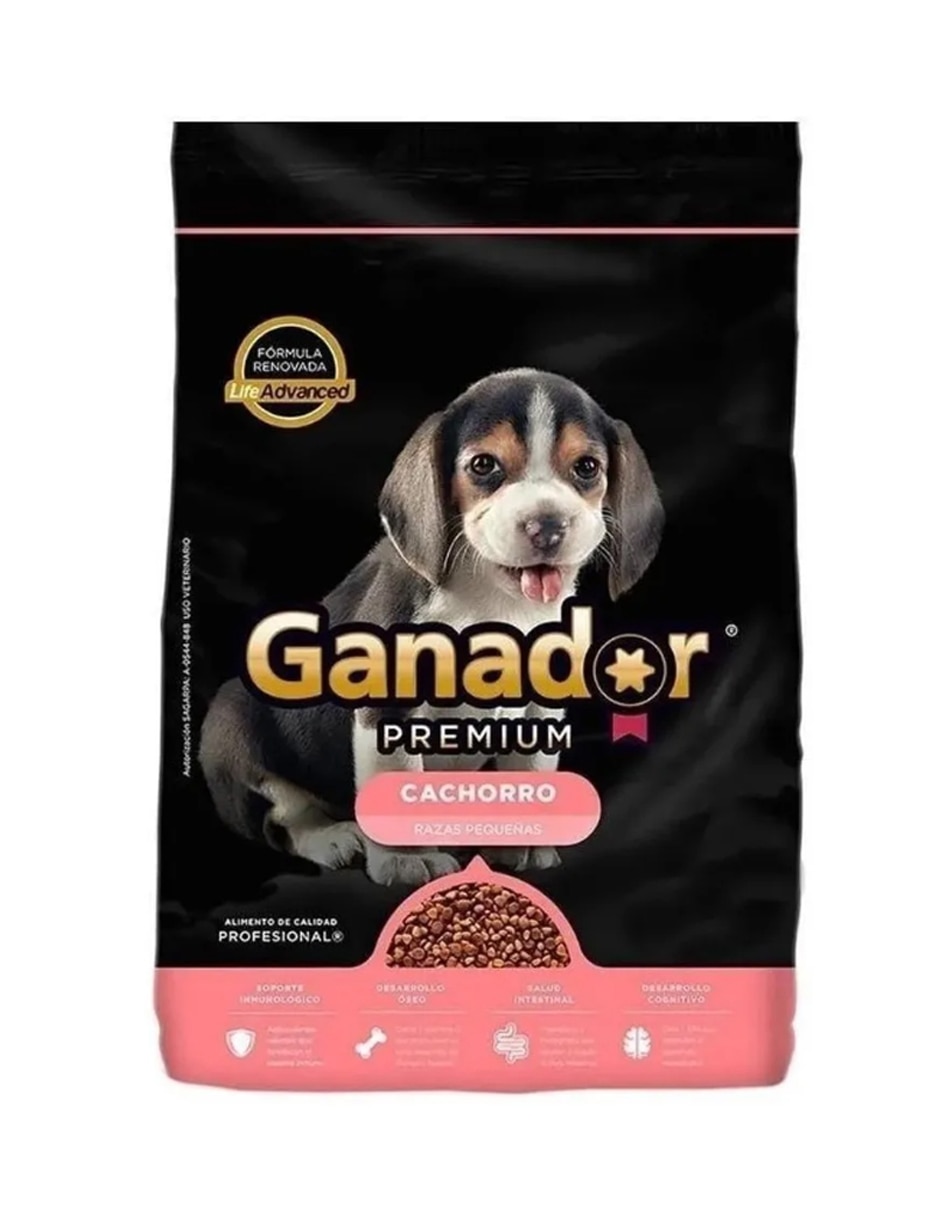 GANADOR Croqueta Ganador de carne para perro etapa cachorro contenido 2 kg