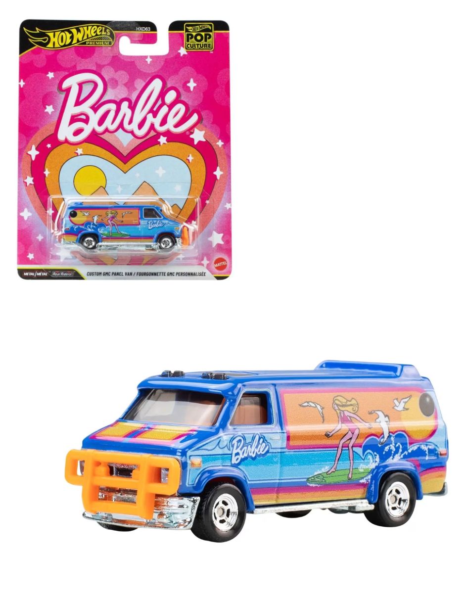 Figura de colección Hot Wheels Pop Culture 2026 Custom GMC Panel Van Mattel