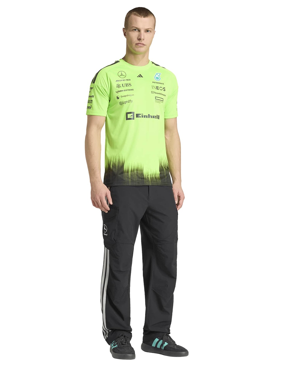 Jersey de entrenamiento manga corta Adidas fan para hombre