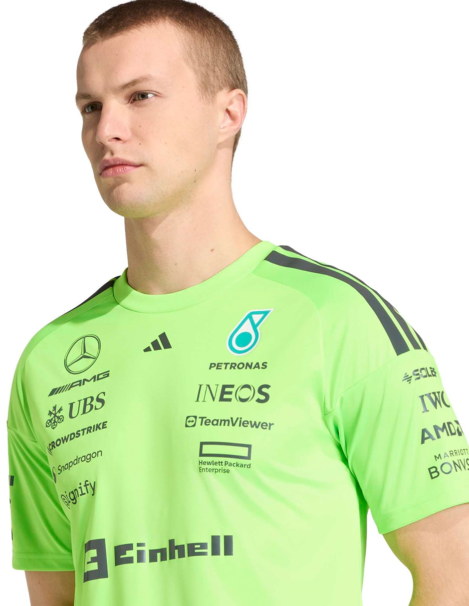Jersey de entrenamiento manga corta Adidas fan para hombre