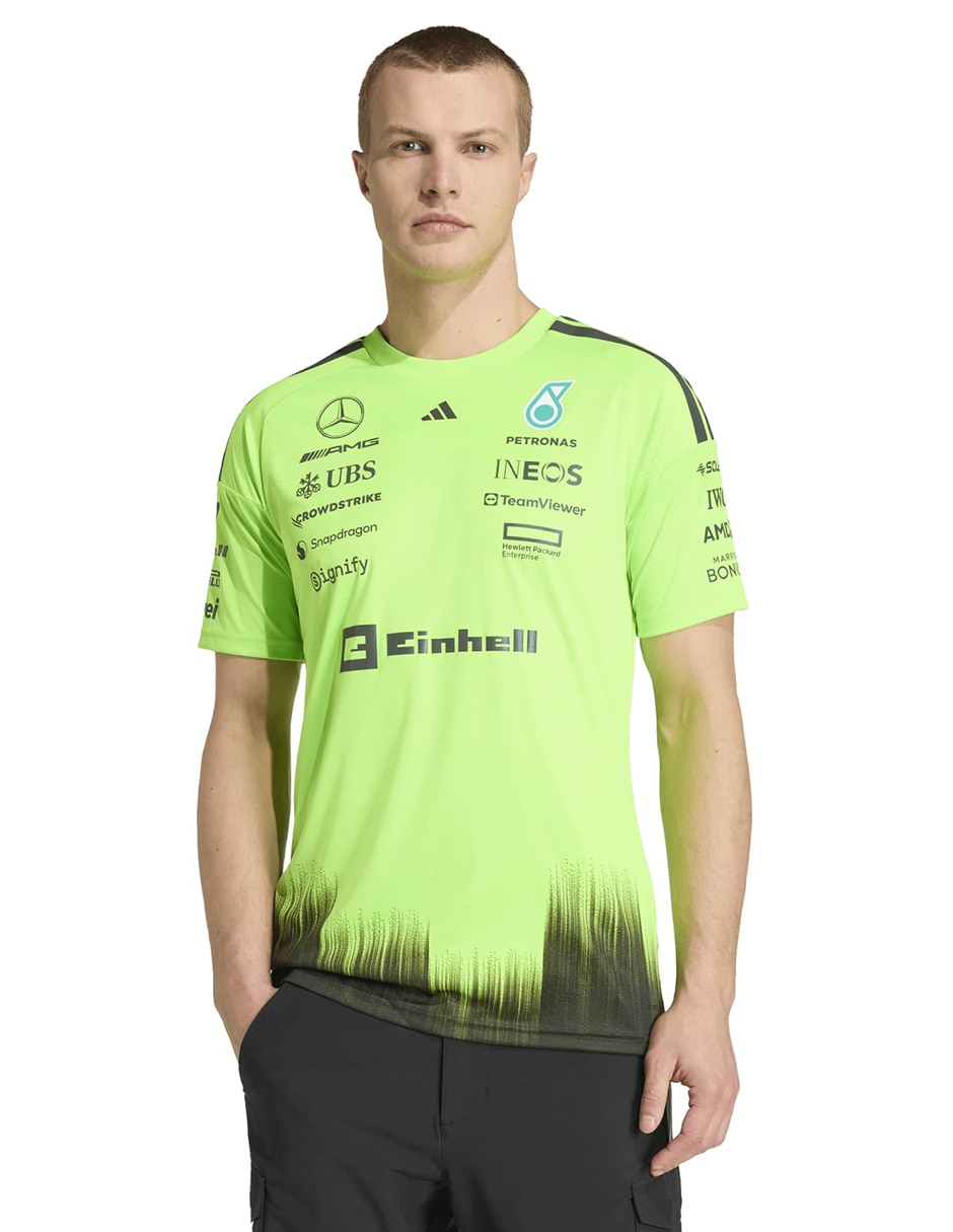 Jersey de entrenamiento manga corta Adidas fan para hombre