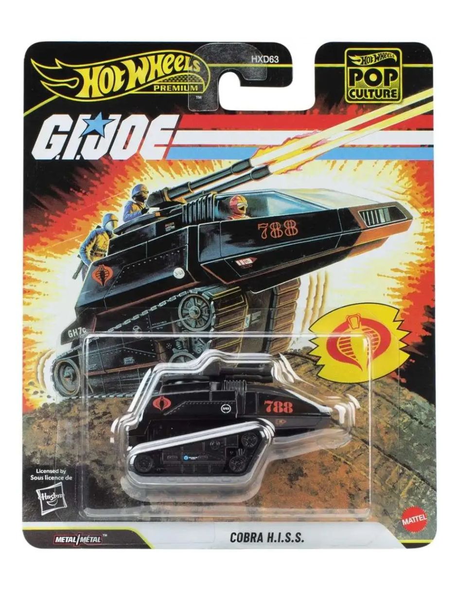 Figura de colección Hot Wheels Pop Culture 2026 Cobra H.I.S.S. Mattel