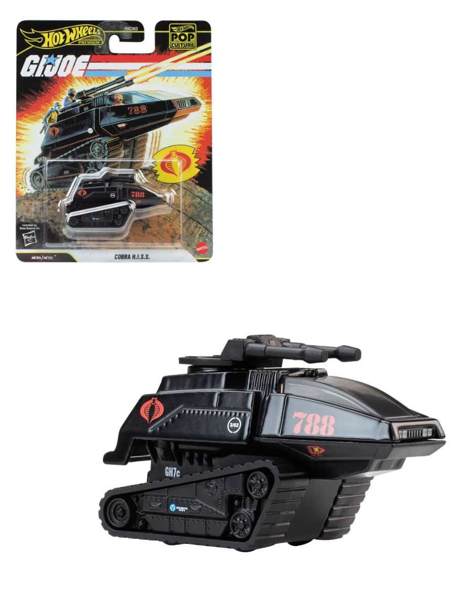 Figura de colección Hot Wheels Pop Culture 2026 Cobra H.I.S.S. Mattel