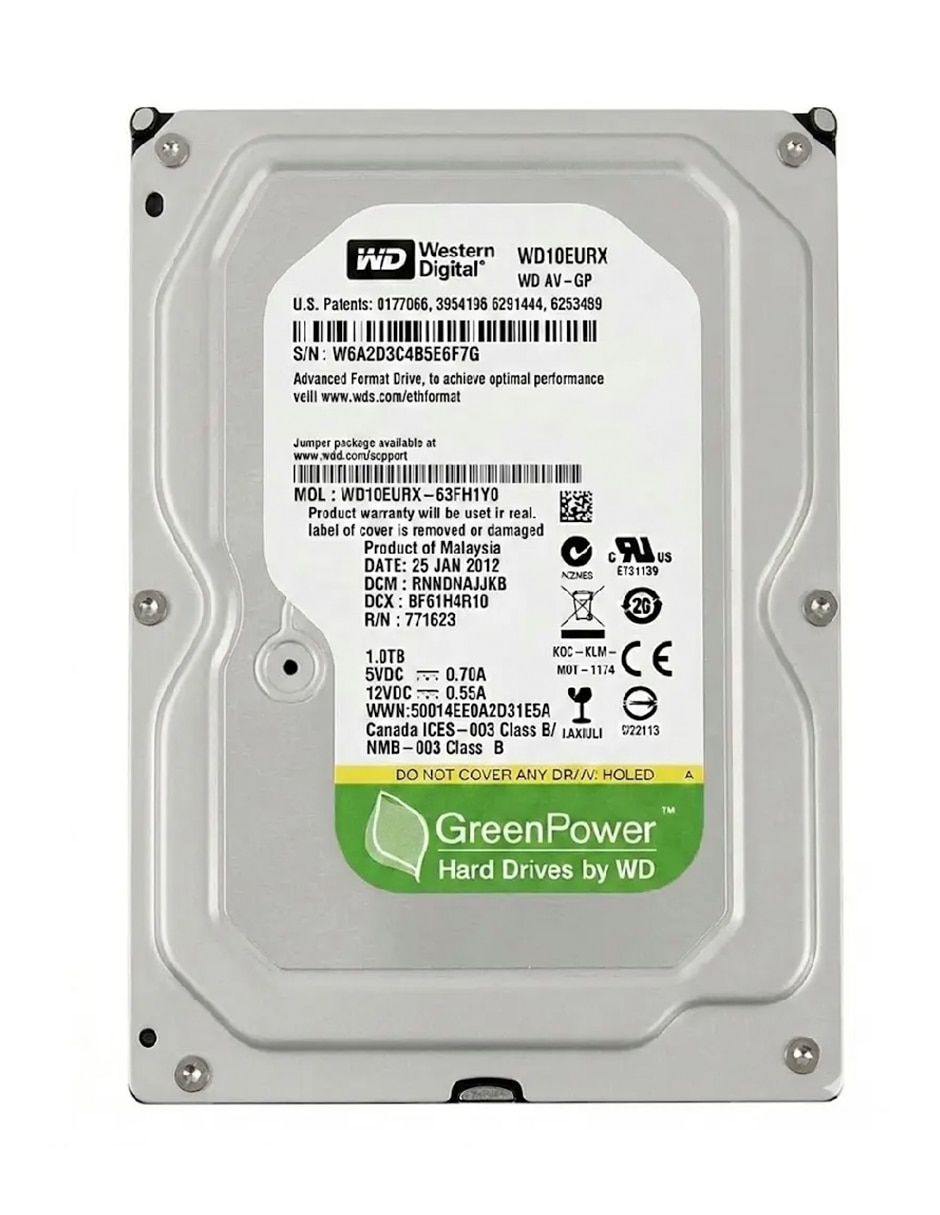 Disco duro interno WD - Western Digital de 1 TB