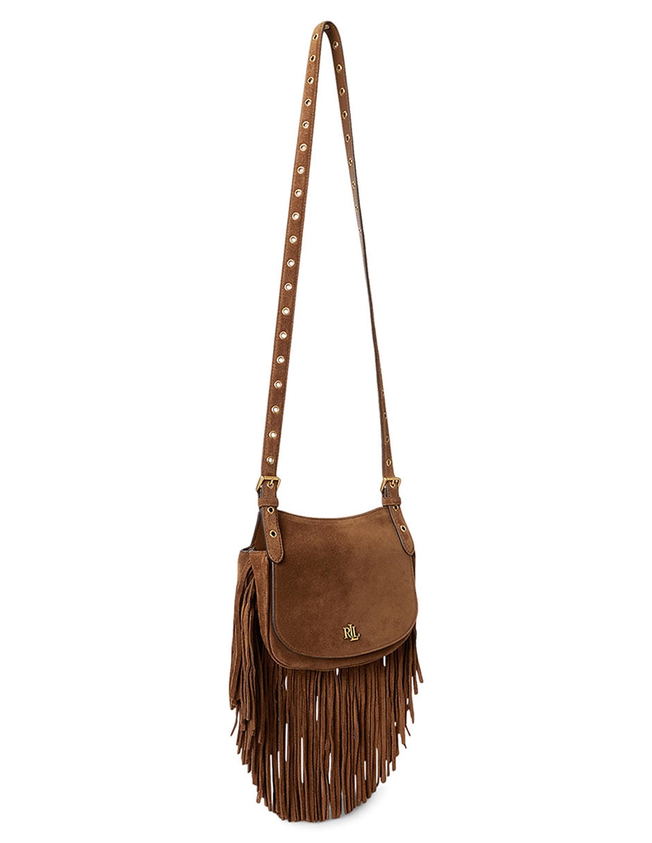 Bolsa crossbody de gamuza para mujer 2