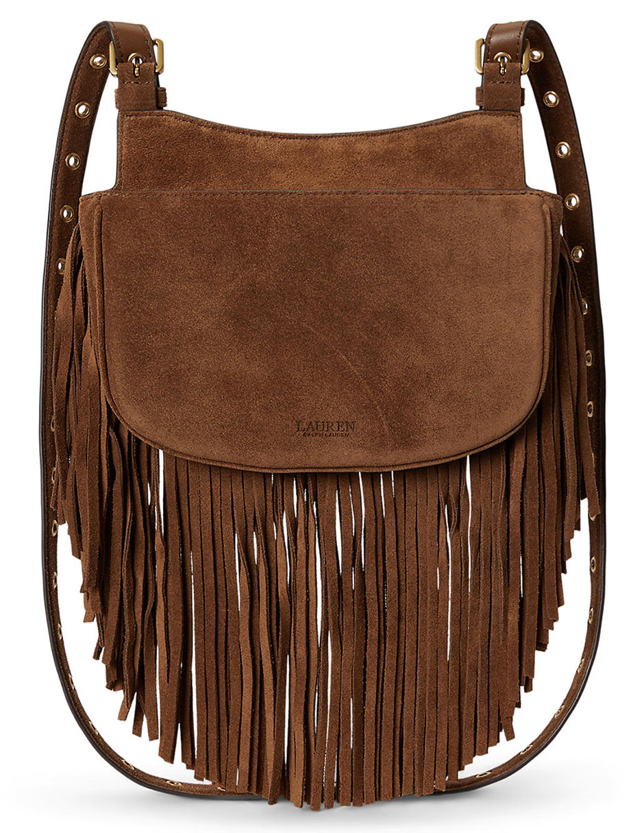 Bolsa crossbody de gamuza para mujer 3