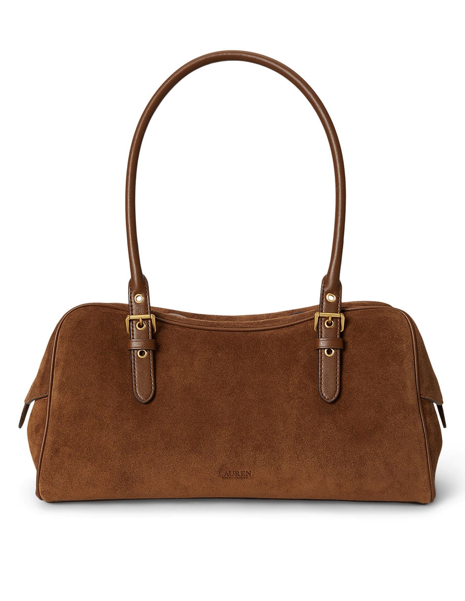 Bolsa satchel de gamuza para mujer 3