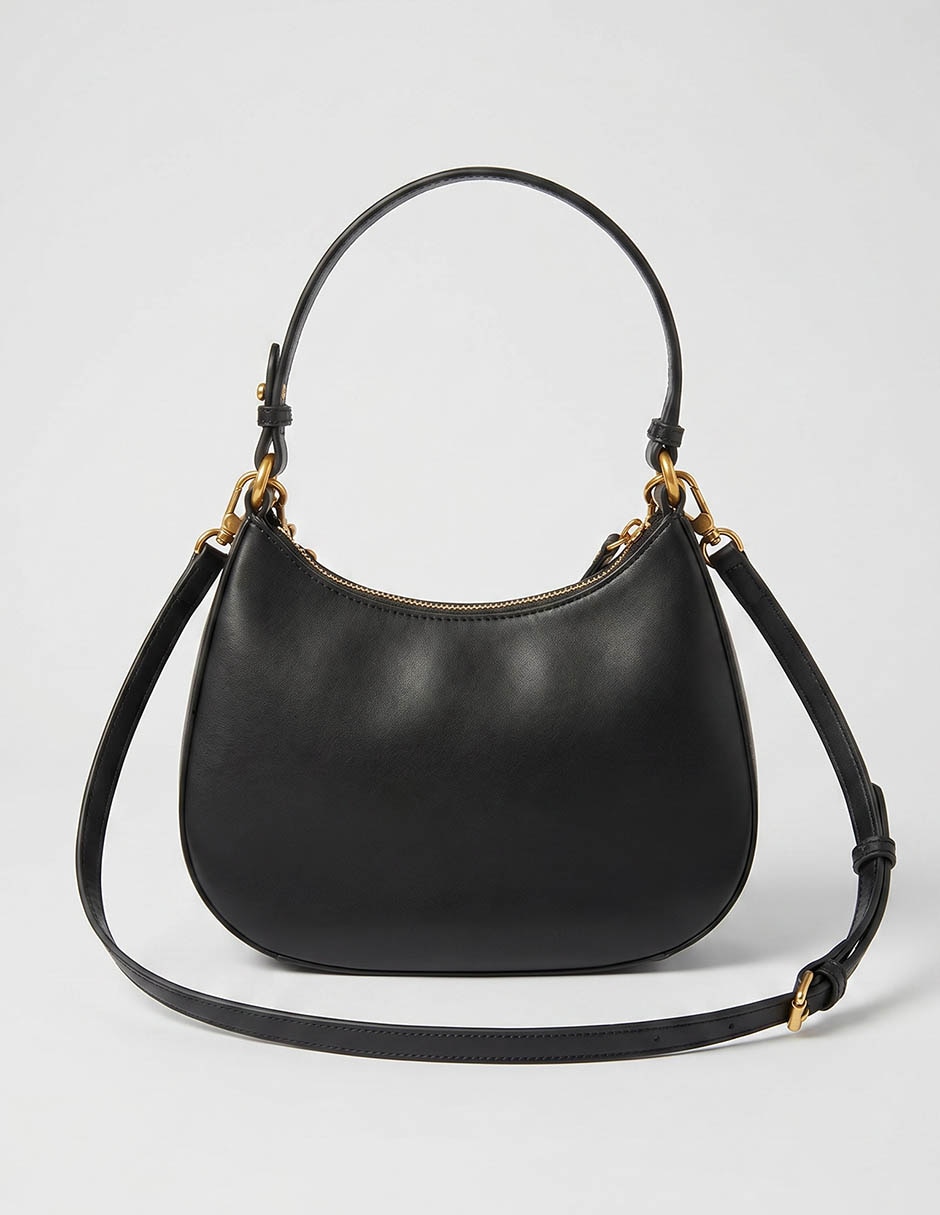 Bolsa Shoulder Bovino Cierre Trapecio Lauren Ralph Lauren