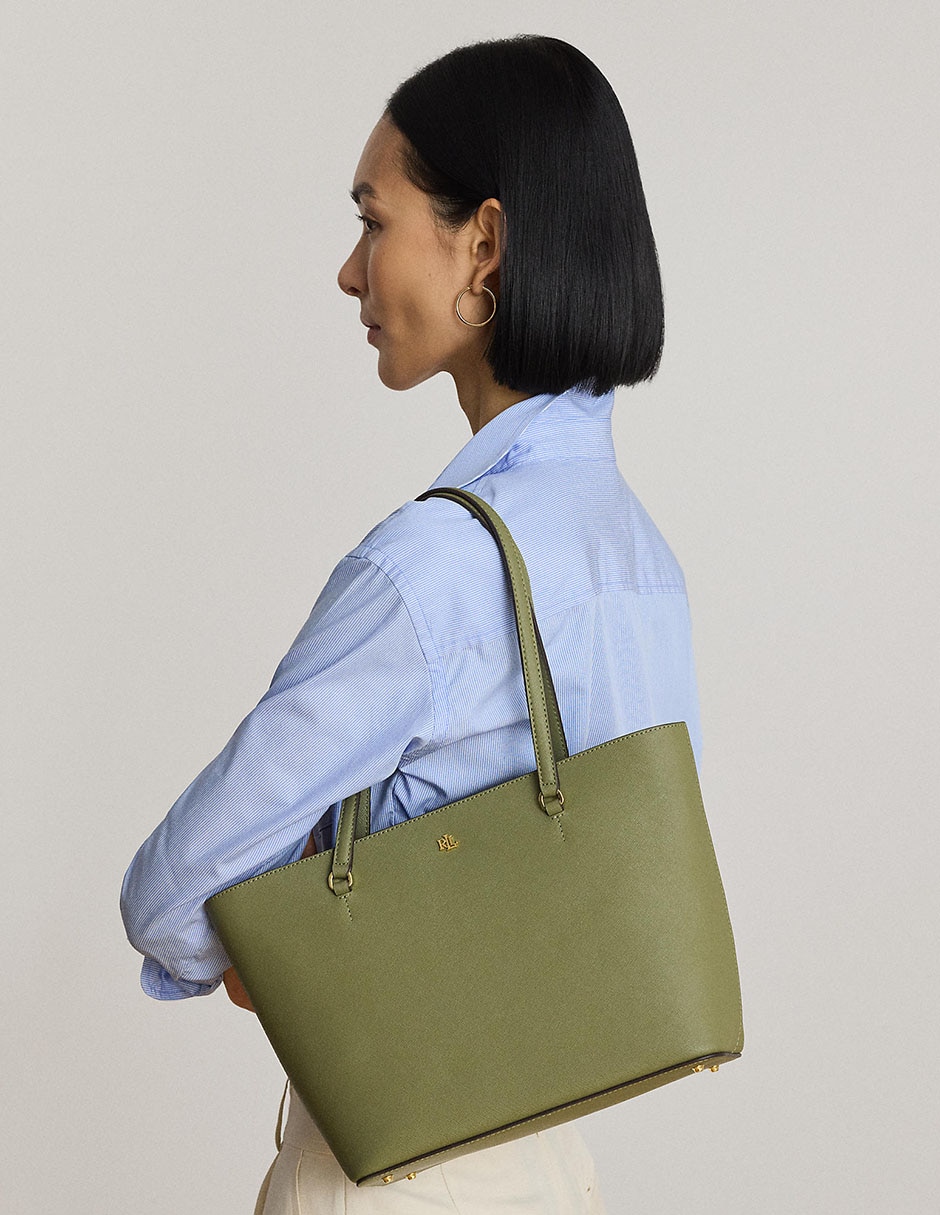 Bolsa tote de piel para mujer 5