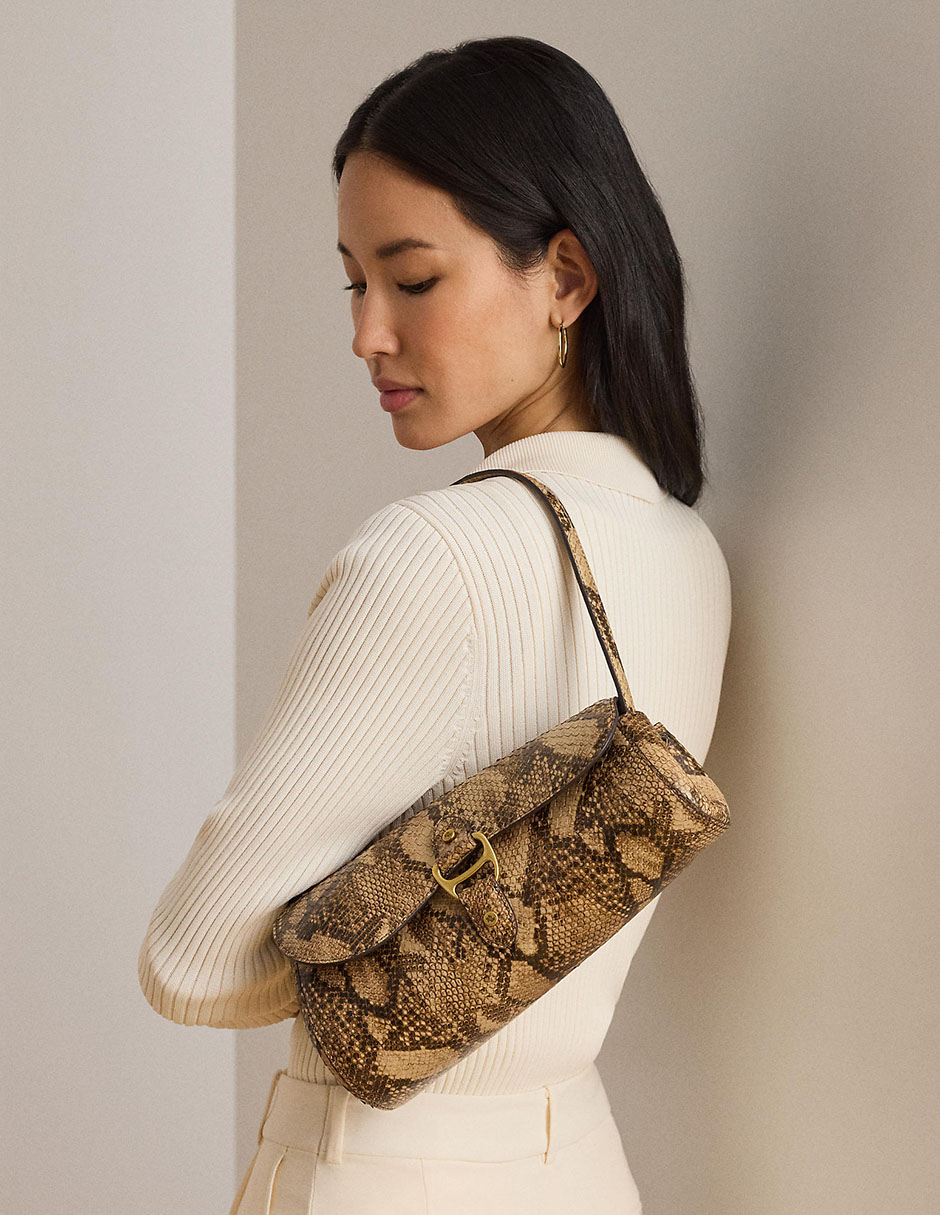 Bolsa shoulder de piel para mujer 7