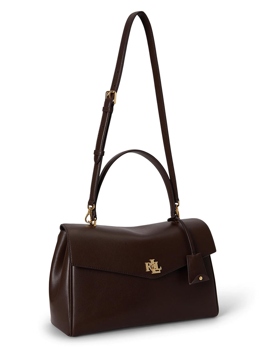 Bolsa satchel de piel para mujer 2