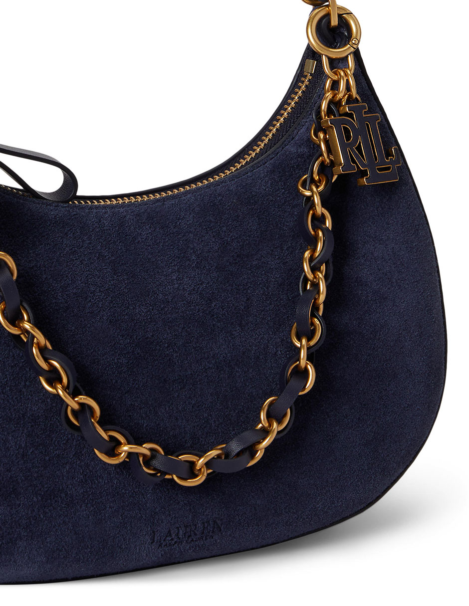 Bolsa shoulder de gamuza para mujer 6