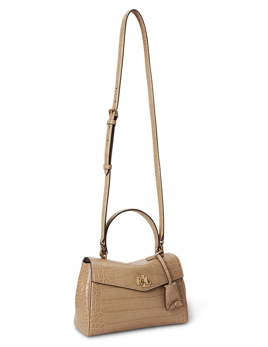 Bolsa satchel Lauren Ralph Lauren para mujer