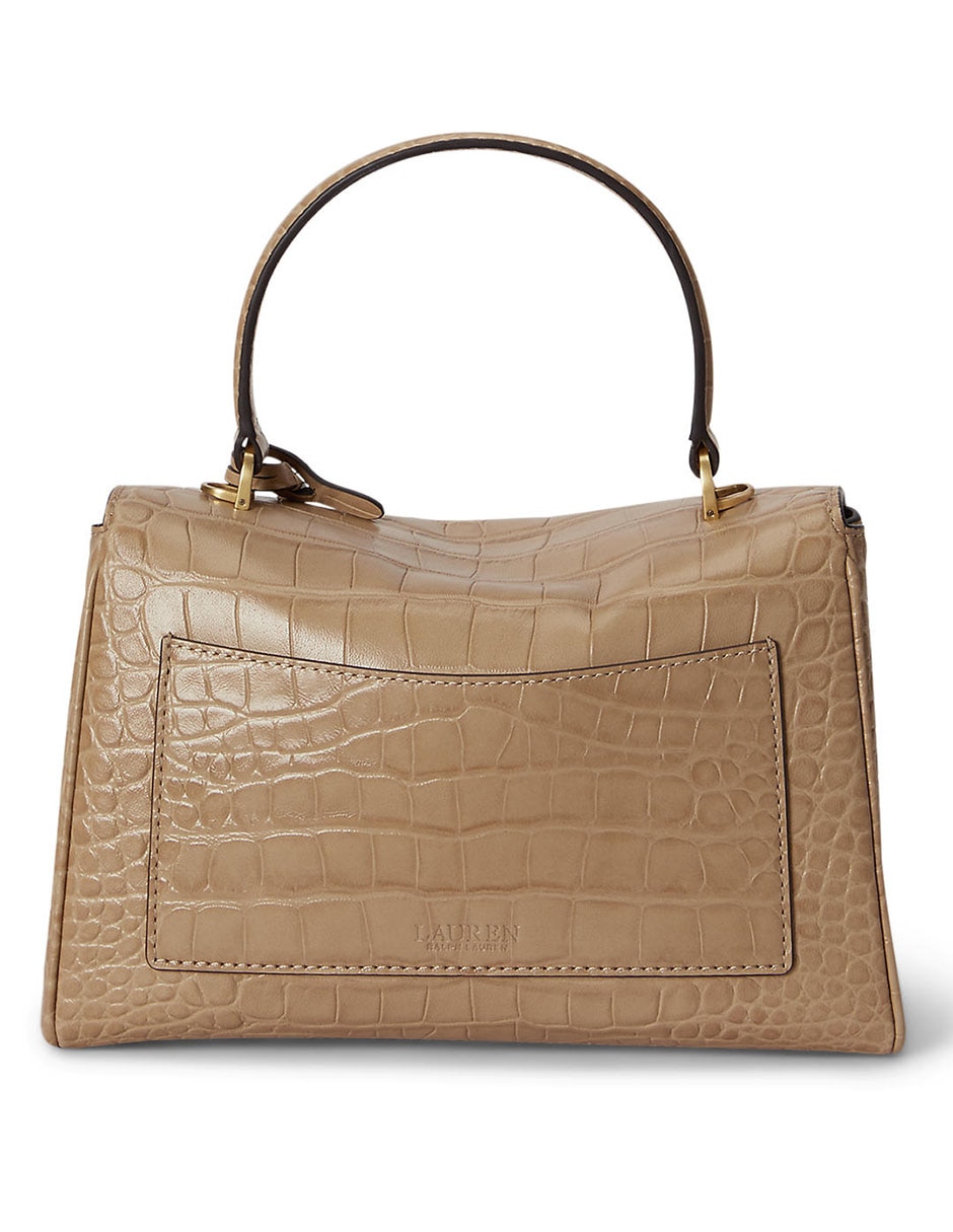 Bolsa satchel Lauren Ralph Lauren para mujer