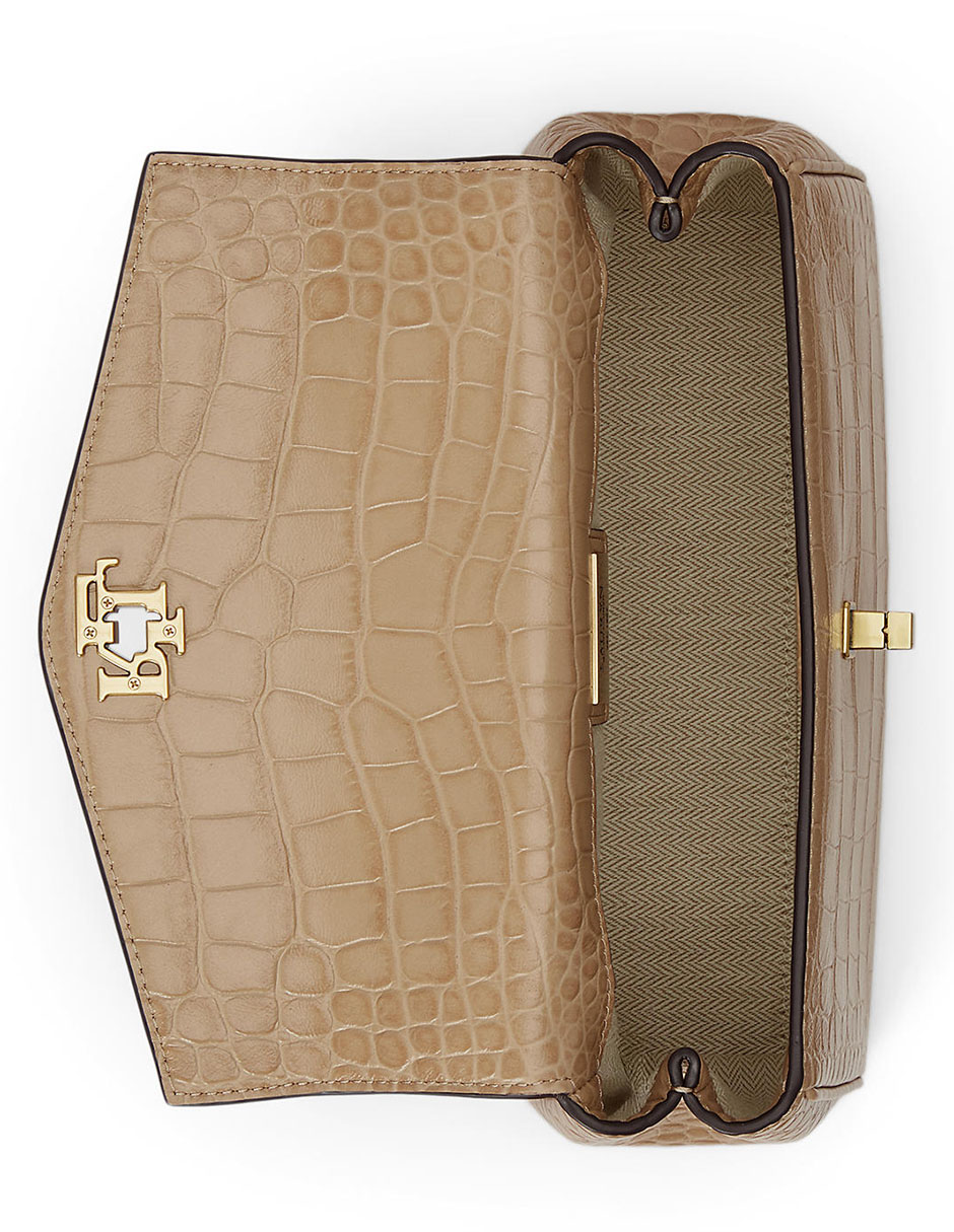Bolsa satchel Lauren Ralph Lauren para mujer