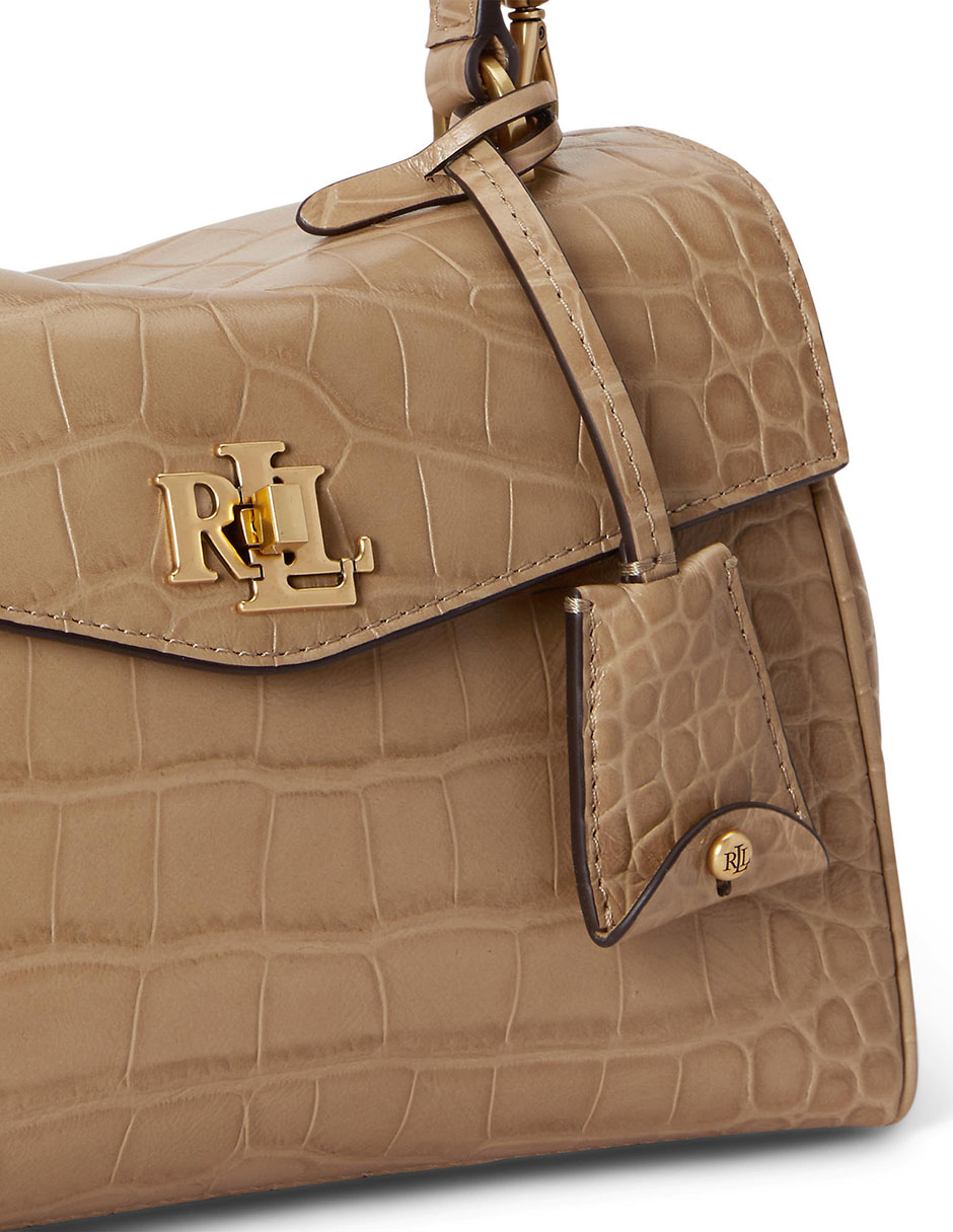 Bolsa satchel Lauren Ralph Lauren para mujer