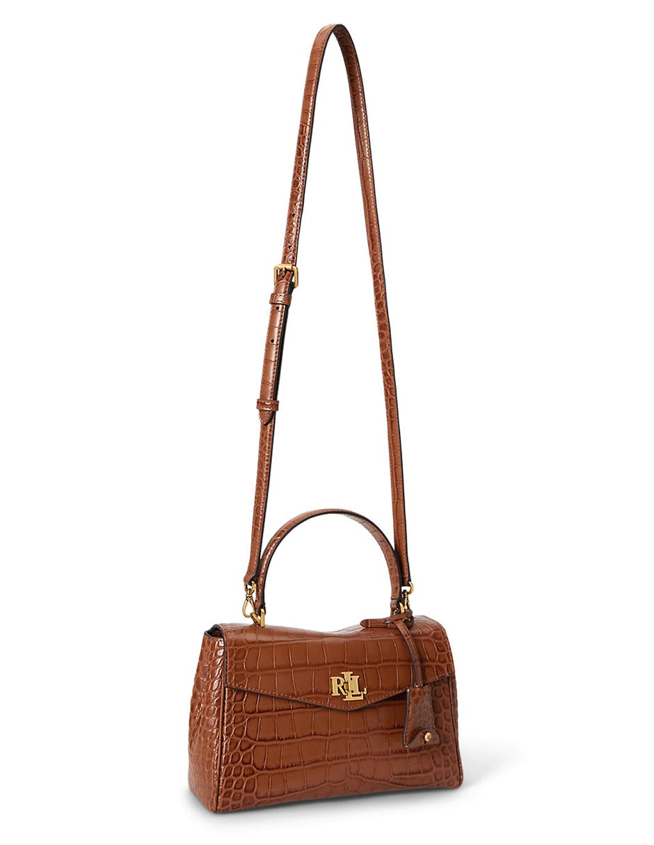 Bolsa satchel de piel para mujer 2