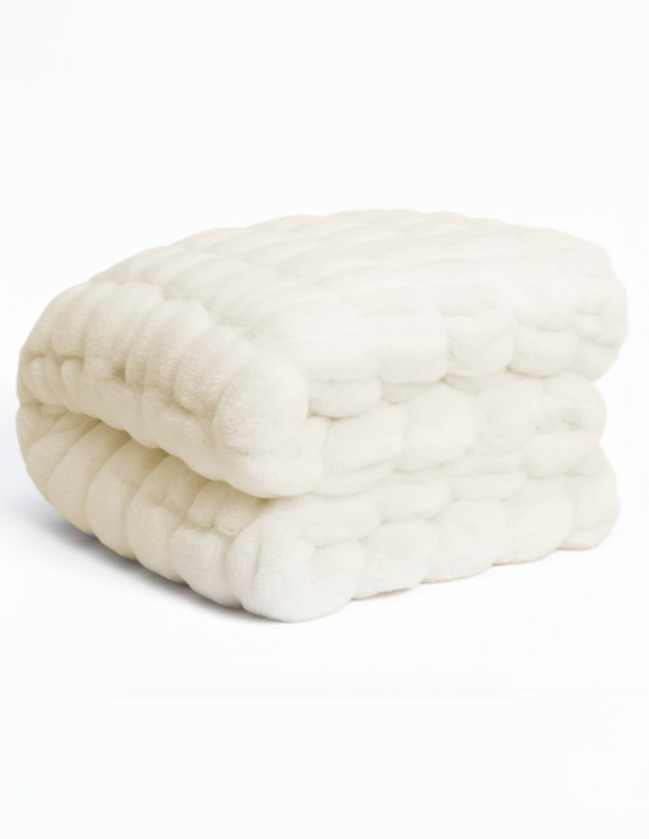 Cobija clásica de tejido suave Bubble Hug unisex