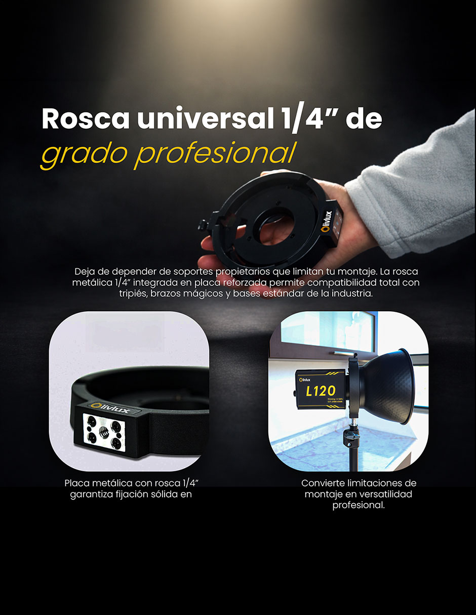 Kit fotográfico Livlux