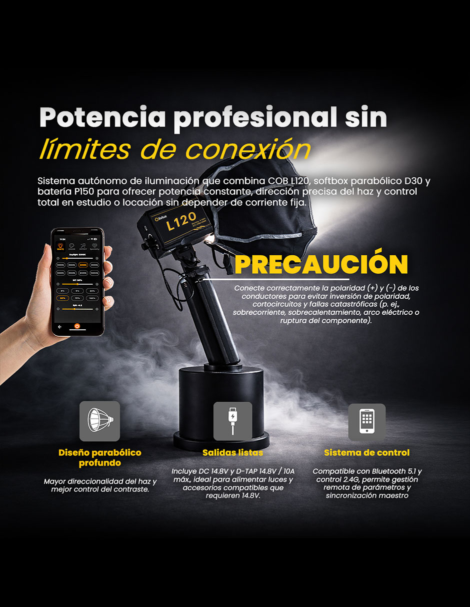 Kit fotográfico Livlux