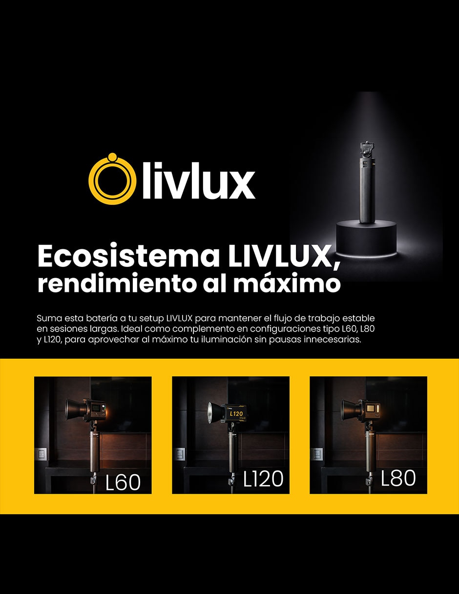 Kit fotográfico Livlux