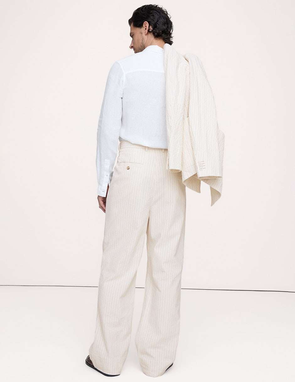 Pantalón de vestir straight para hombre 2