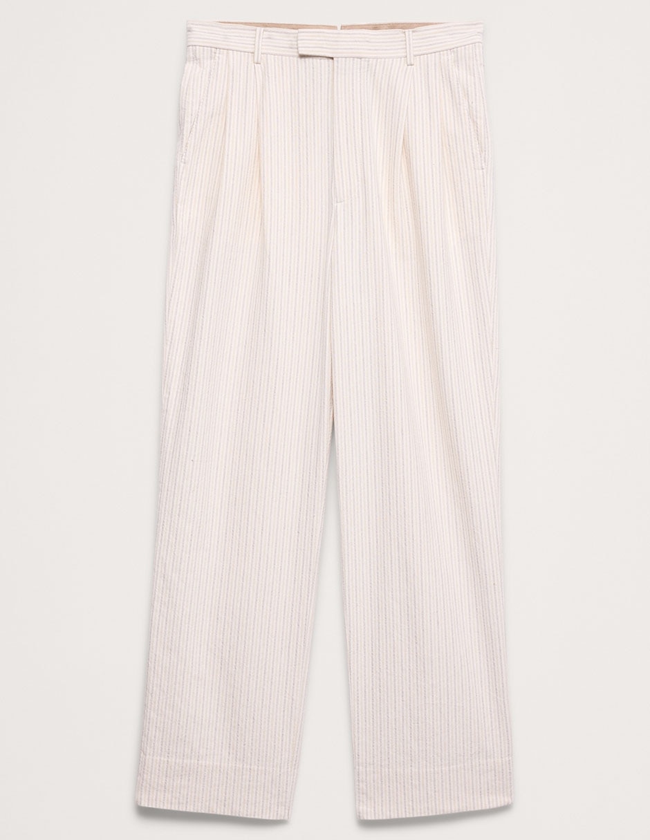 Pantalón de vestir straight para hombre 7