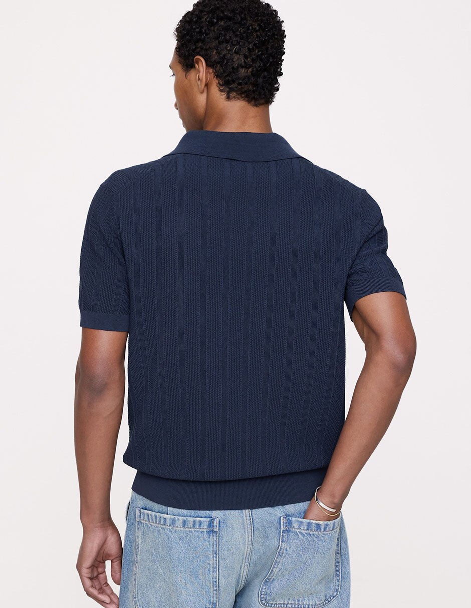 Playera tipo polo para hombre