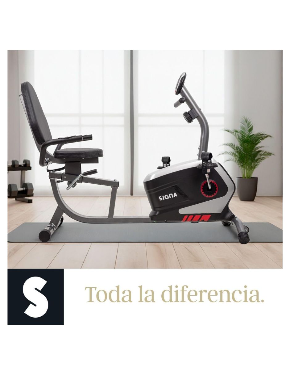 Bicicleta fija Signa modelo DF22C1 de acero