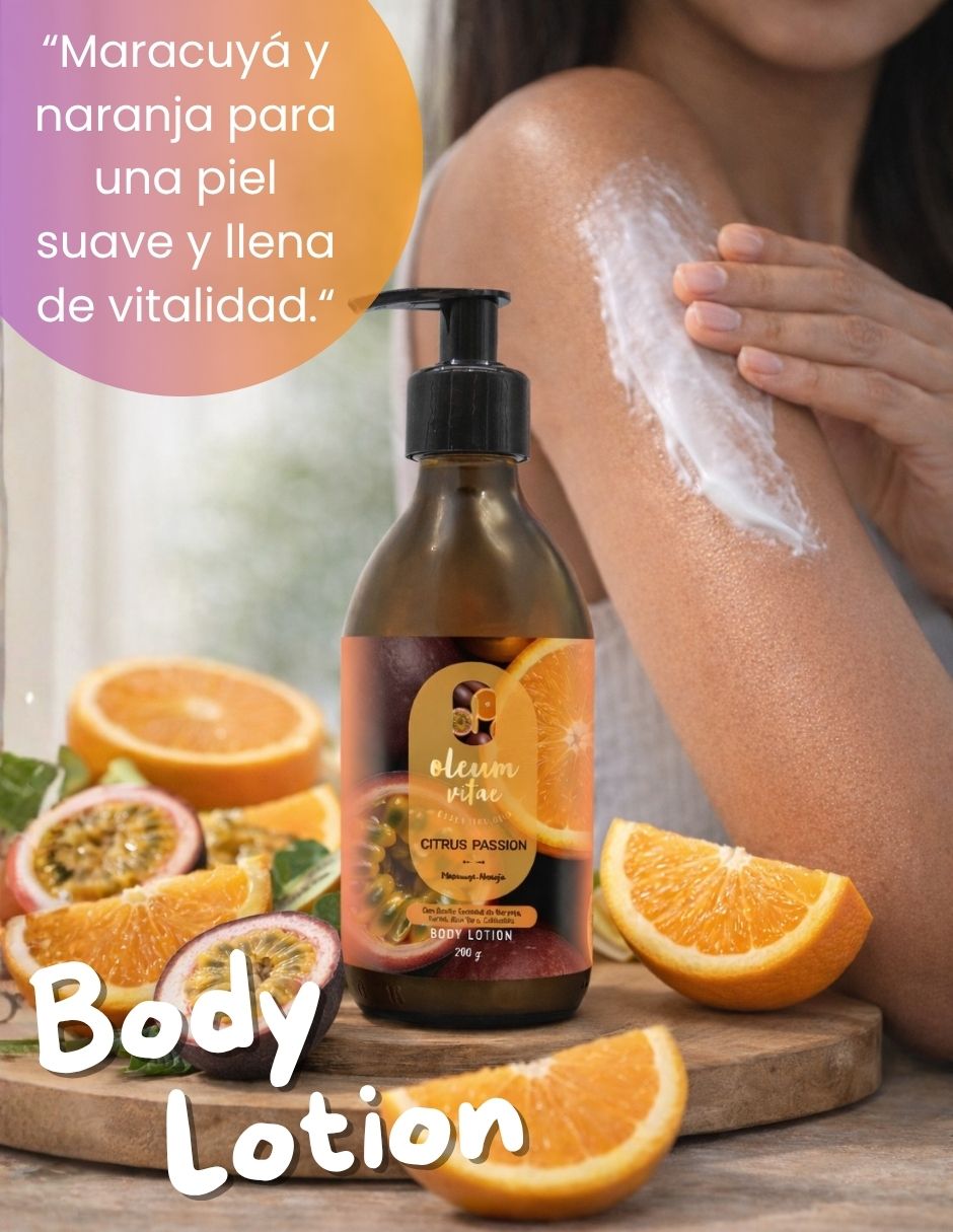 Kit tratamiento para cuerpo Citrus Passion Maracuyá Naranja Oleum Vitae