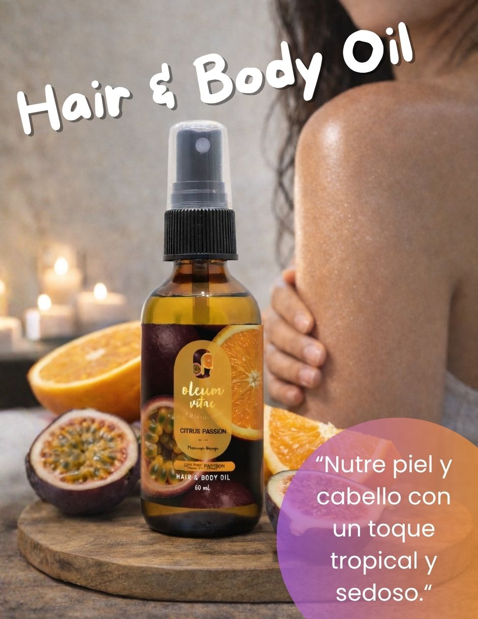 Kit tratamiento para cuerpo Citrus Passion Maracuyá Naranja Oleum Vitae