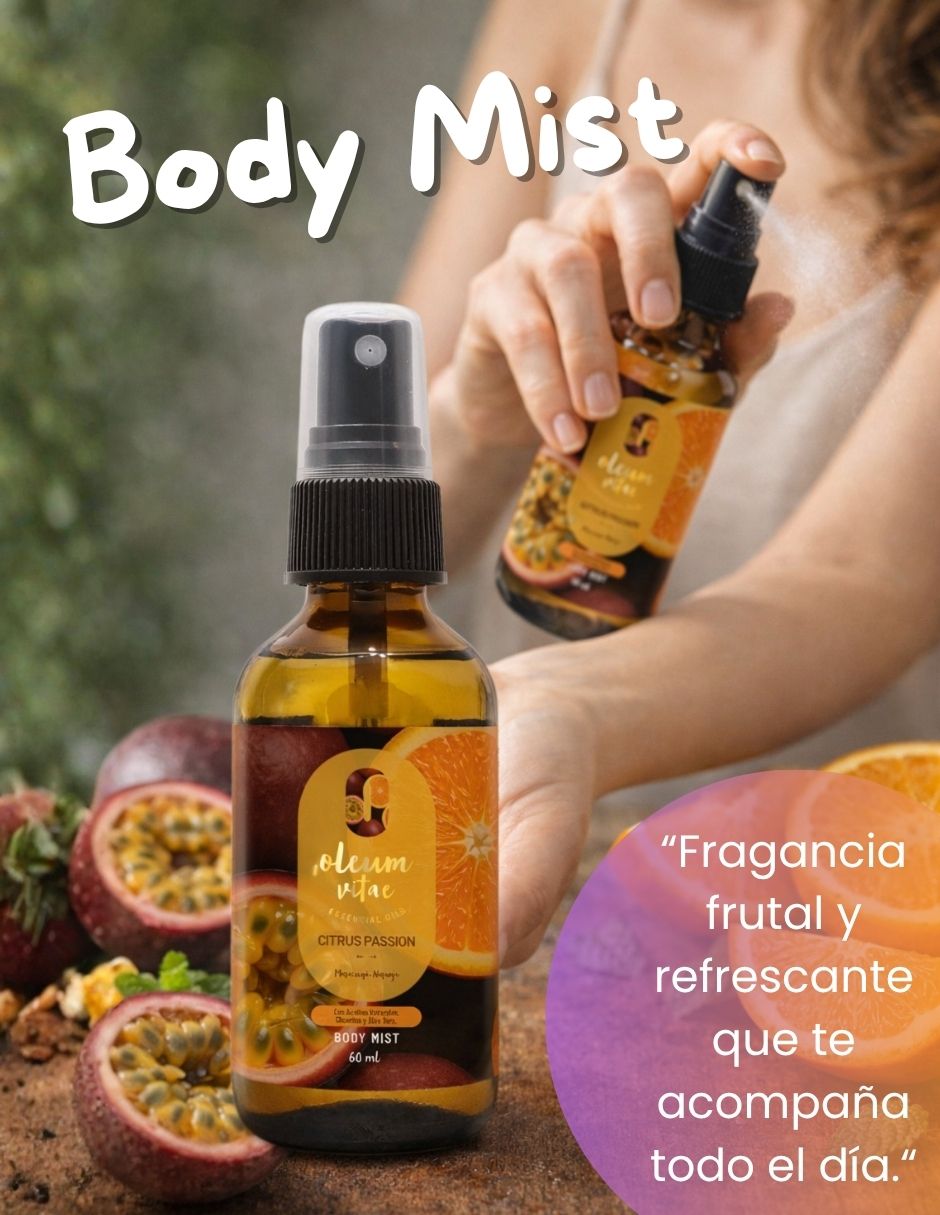 Kit tratamiento para cuerpo Citrus Passion Maracuyá Naranja Oleum Vitae