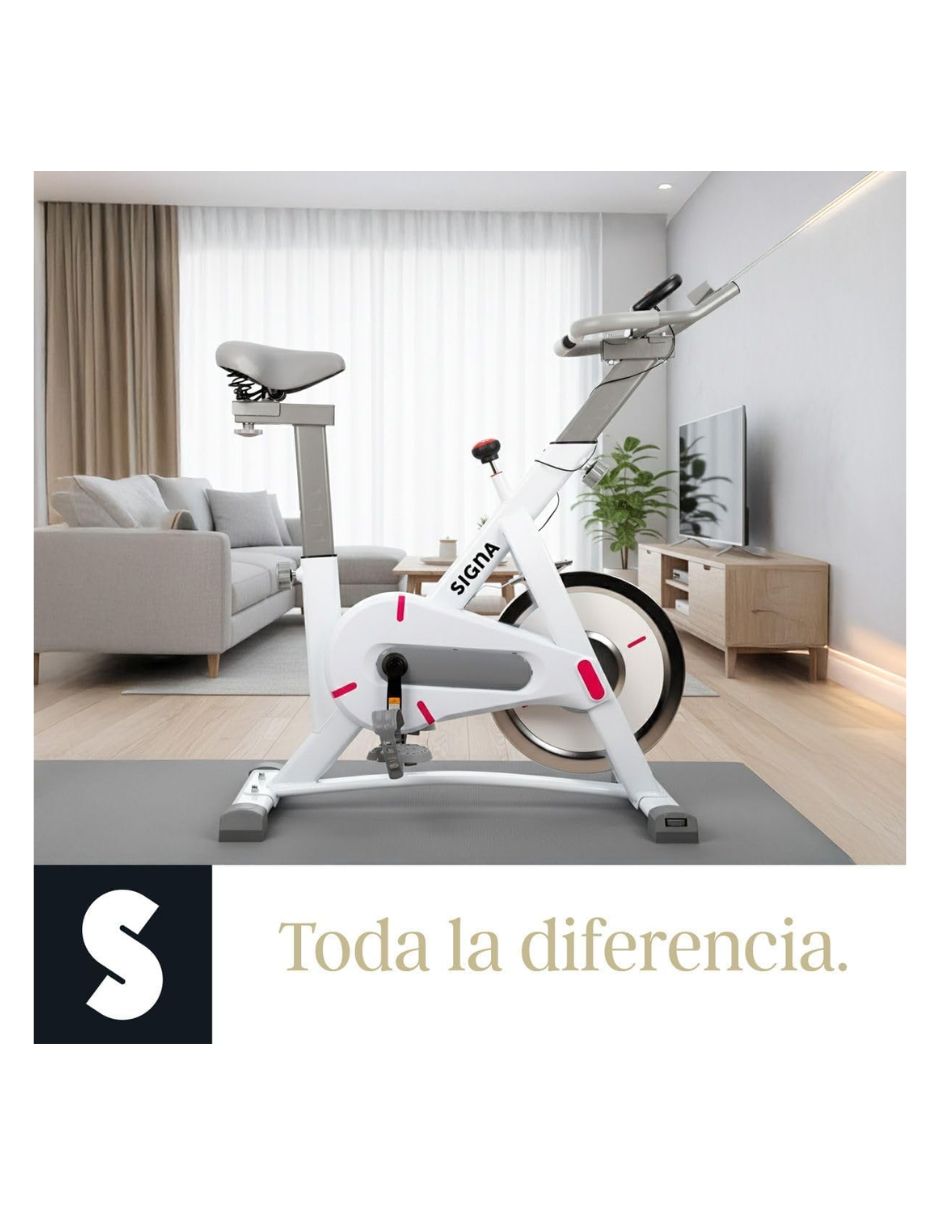 bicicleta spinning acero 4