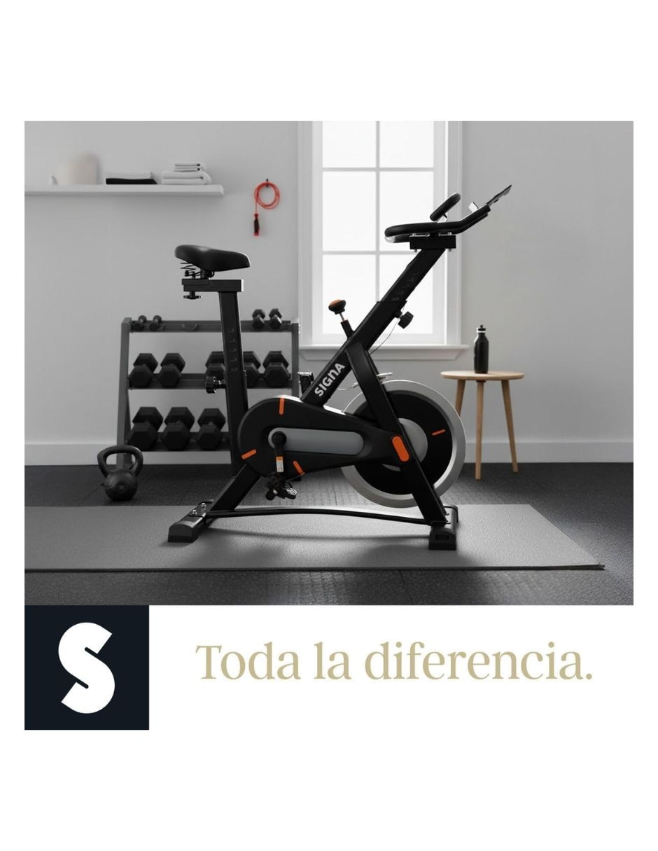 bicicleta spinning acero 5