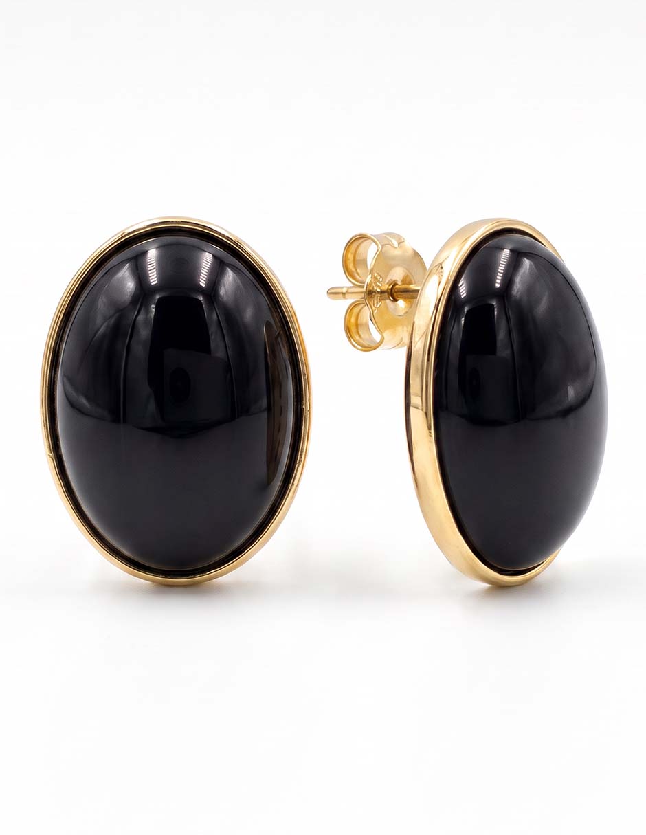 Aretes cortos ovalados Aretes cortos ovalados
