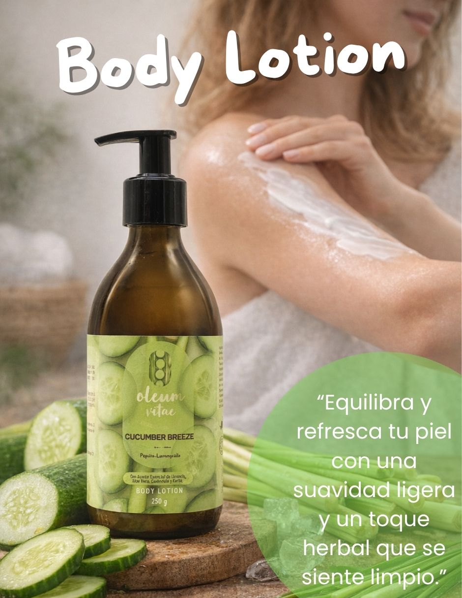 Kit tratamiento para cuerpo Cucumber Breeze Oleum Vitae