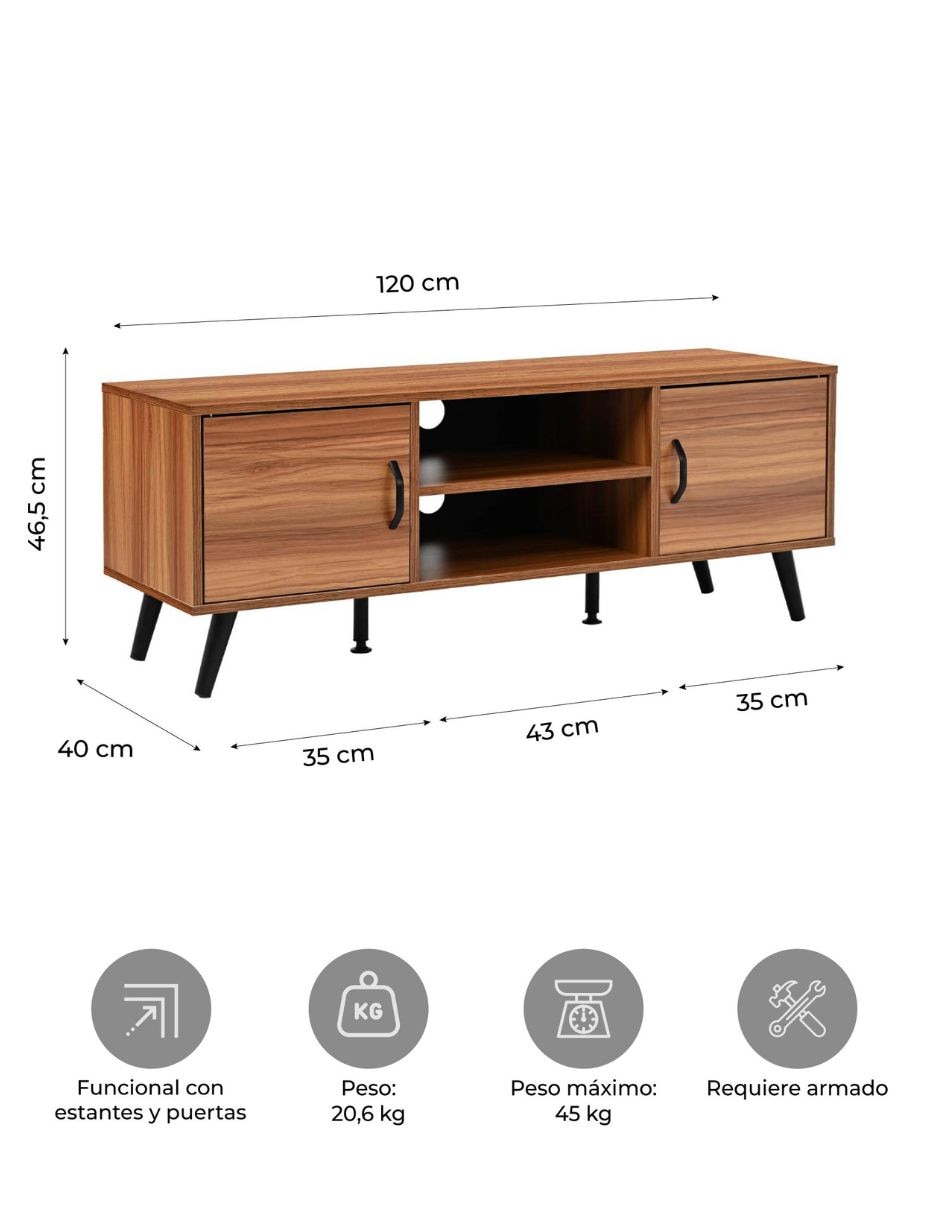 Mueble de TV armable Relan