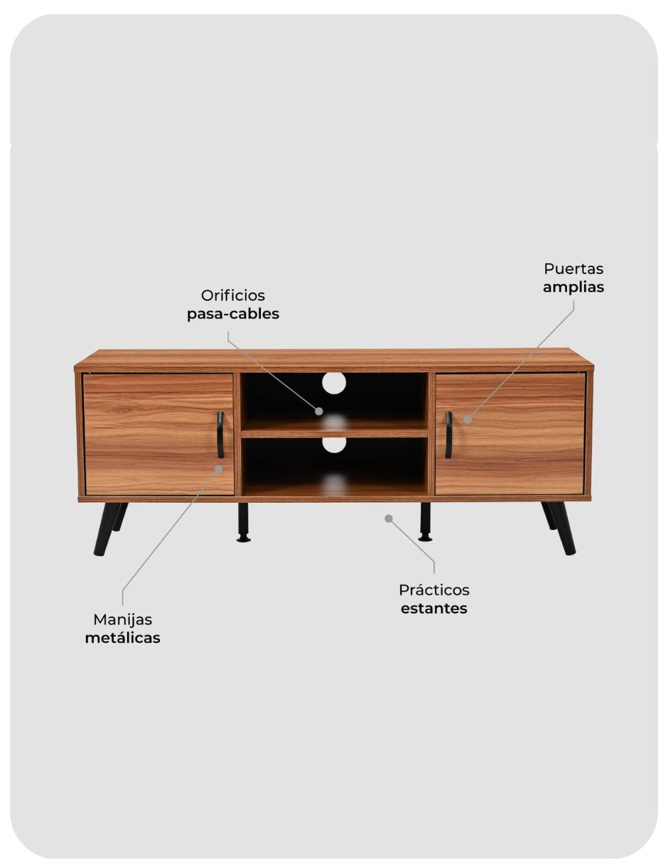 Mueble de TV armable Relan