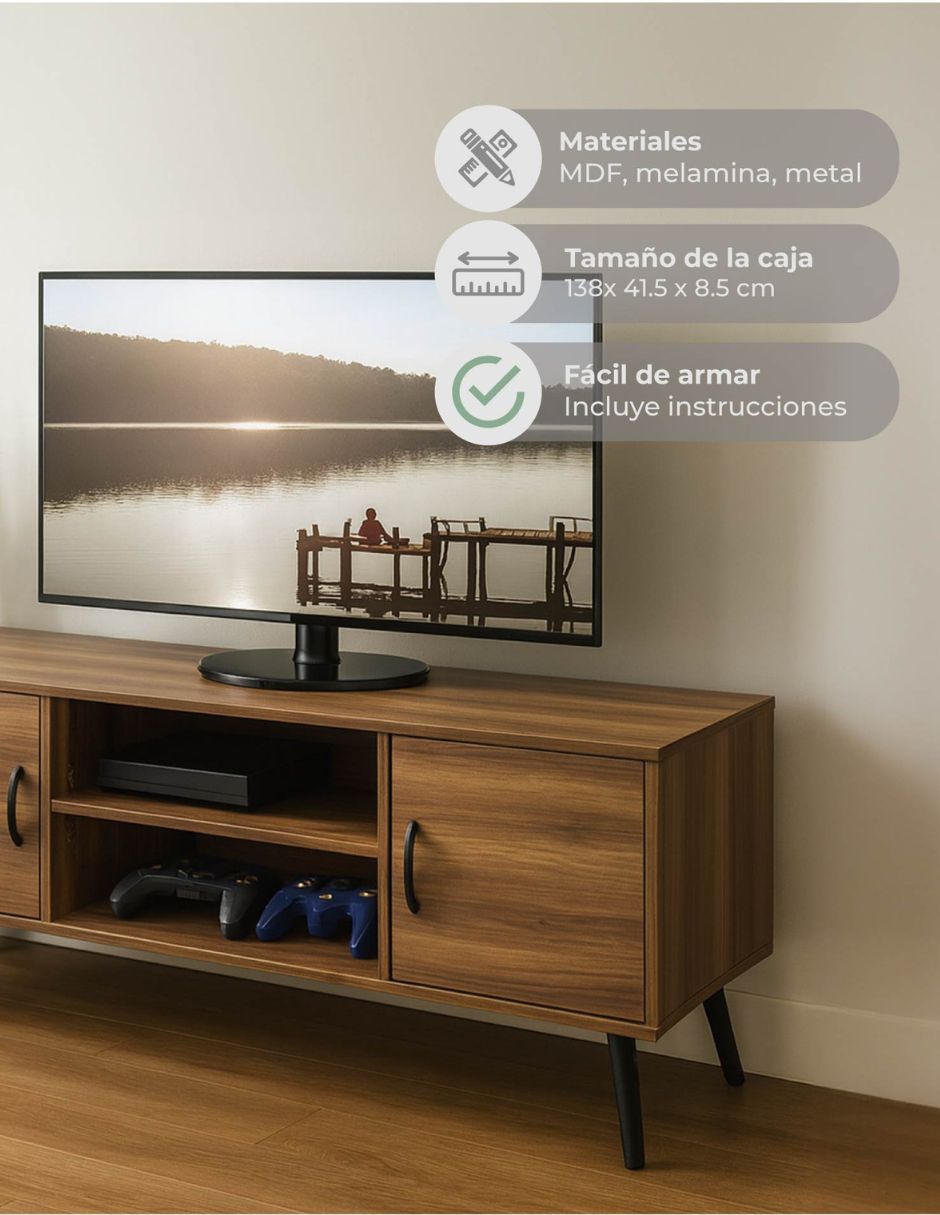 Mueble de TV armable Relan