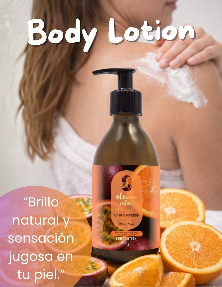 Kit tratamiento para cuerpo y cabello Citrus Passion Crema Corporal y Hair & Body Oil Maracuyá Naranja Kit tratamiento para cuerpo y cabello Citrus Passion Crema Corporal y Hair & Body Oil Maracuyá Naranja