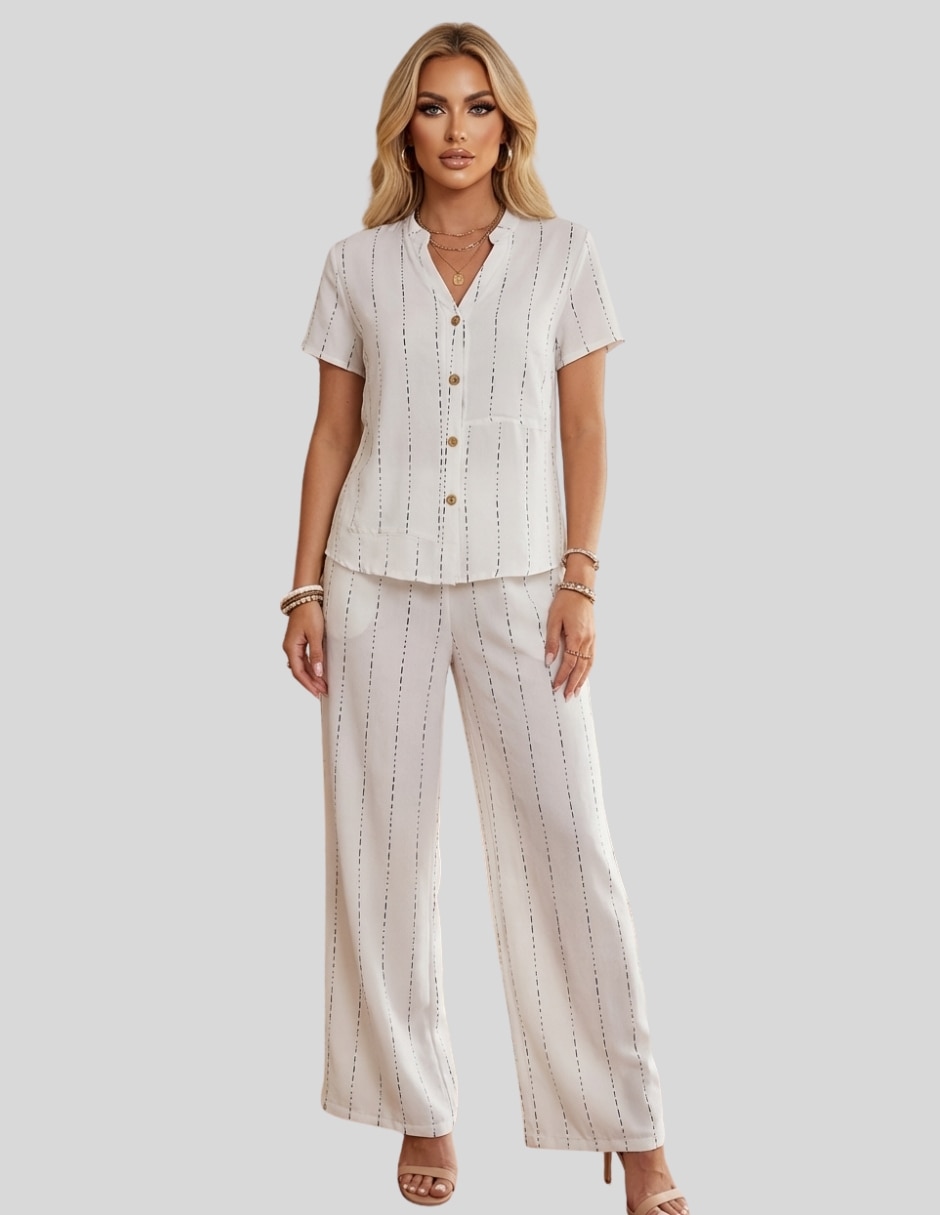 Conjunto casual malabis malabis women set para mujer