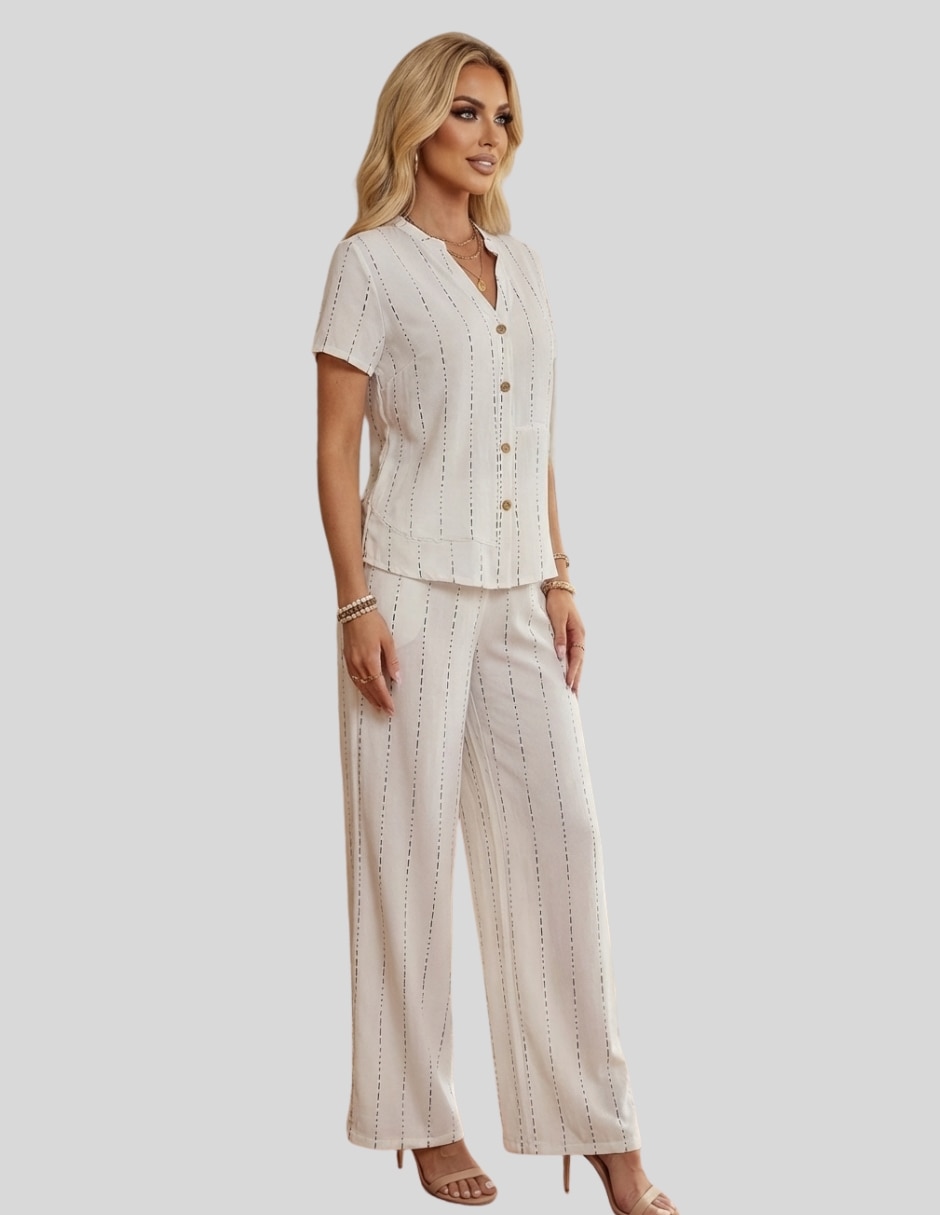 Conjunto casual malabis malabis women set para mujer