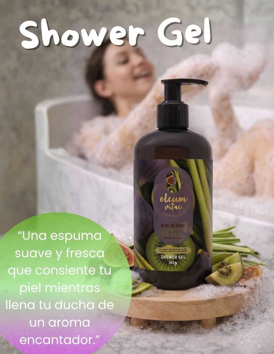 Kit tratamiento para cuerpo Kiwi Bloom Crema y Jabón Corporal Higo Kiwi Limoncillo Oleum Vitae
